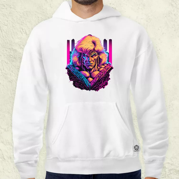 Retró hullám HE-MAN v1 férfi pulóver