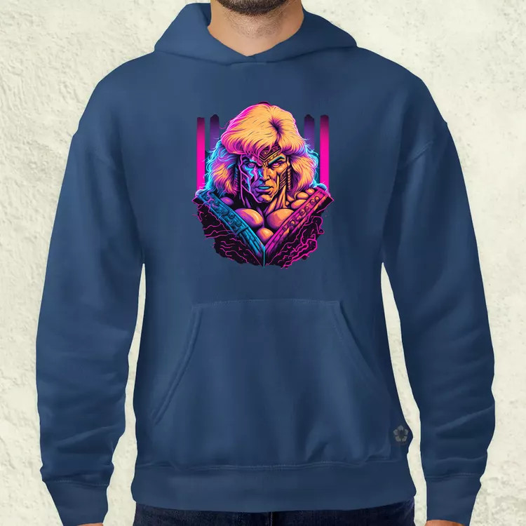 Retró hullám HE-MAN v1 férfi pulóver