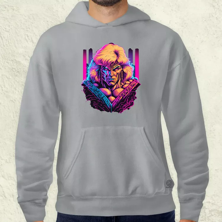 Retró hullám HE-MAN v1 férfi pulóver
