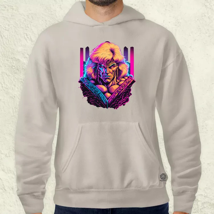 Retró hullám HE-MAN v1 férfi pulóver