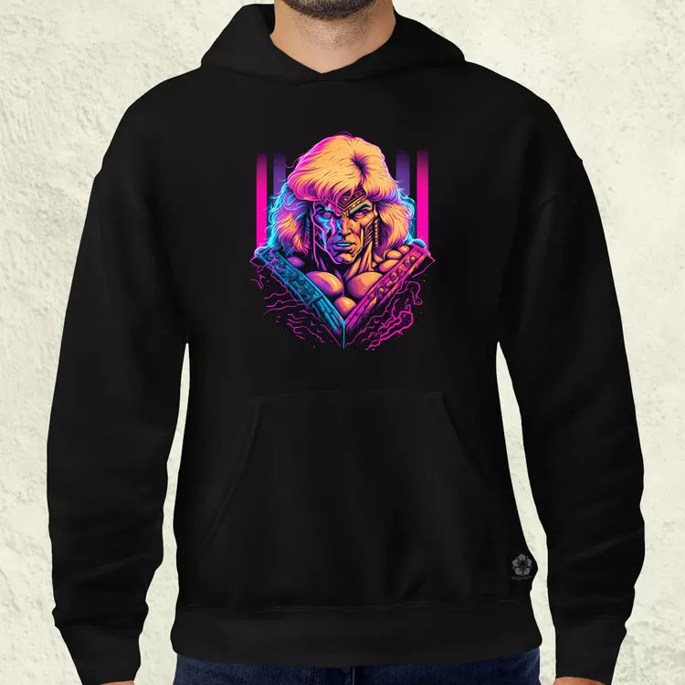 Retró hullám HE-MAN v1 férfi pulóver