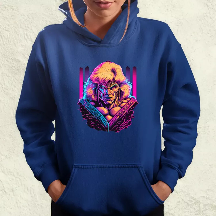 Retró hullám HE-MAN v1 női pulóver