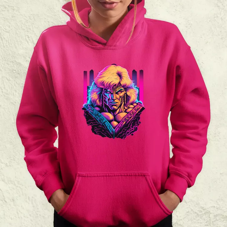 Retró hullám HE-MAN v1 női pulóver