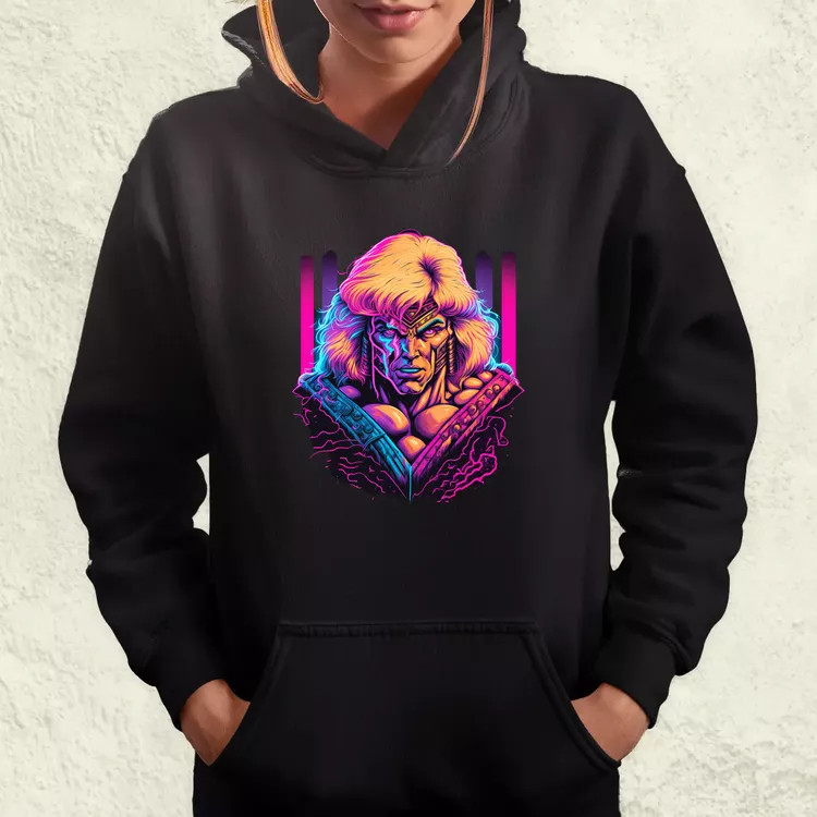 Retró hullám HE-MAN v1 női pulóver