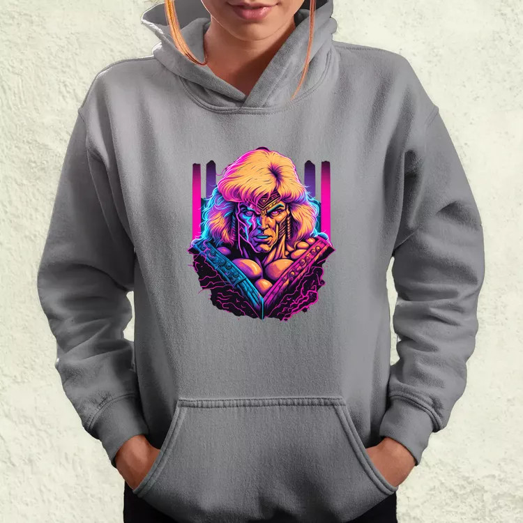 Retró hullám HE-MAN v1 női pulóver