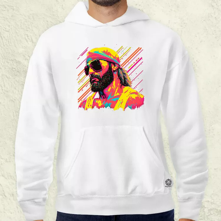 Retró hullám Macho Man Randy Savage v1 férfi pulóver