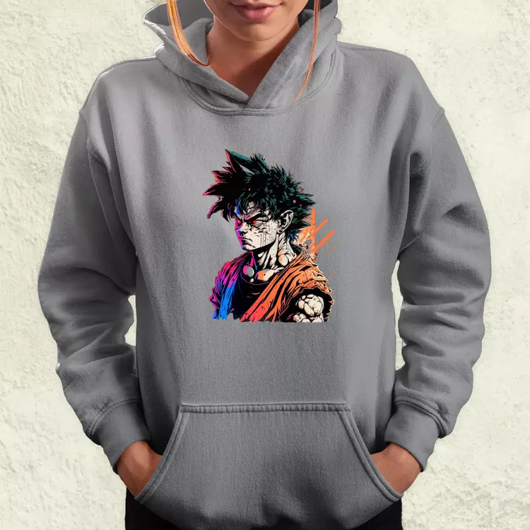 Retró hullám Son Goku v4 női pulóver