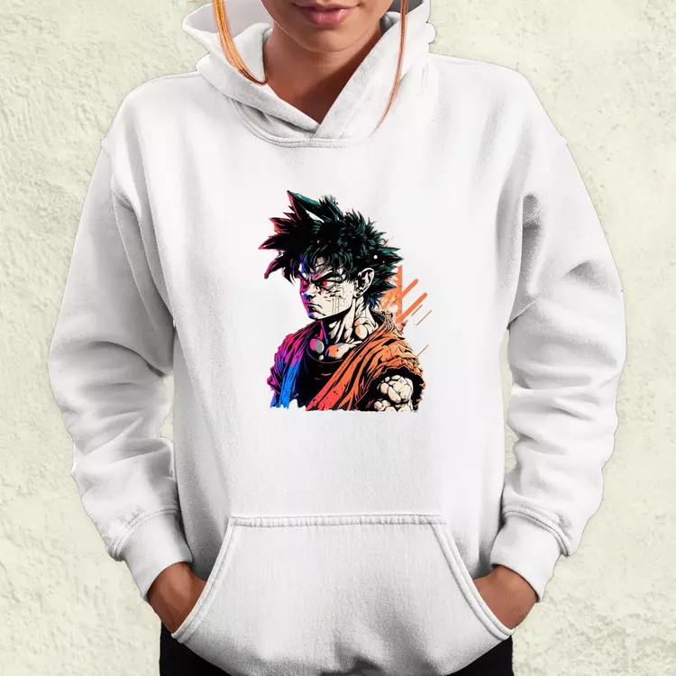 Retró hullám Son Goku v4 női pulóver