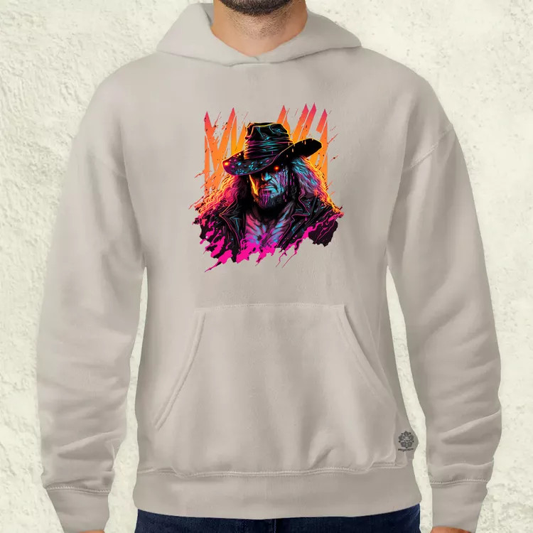 Retró hullám Undertaker v1 férfi pulóver