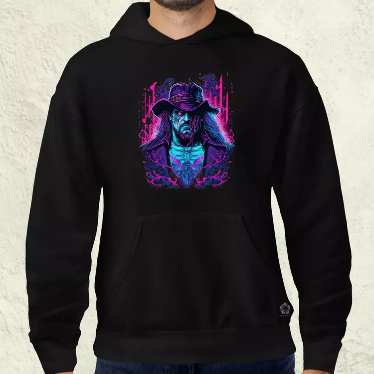 Retró hullám Undertaker v2 férfi pulóver