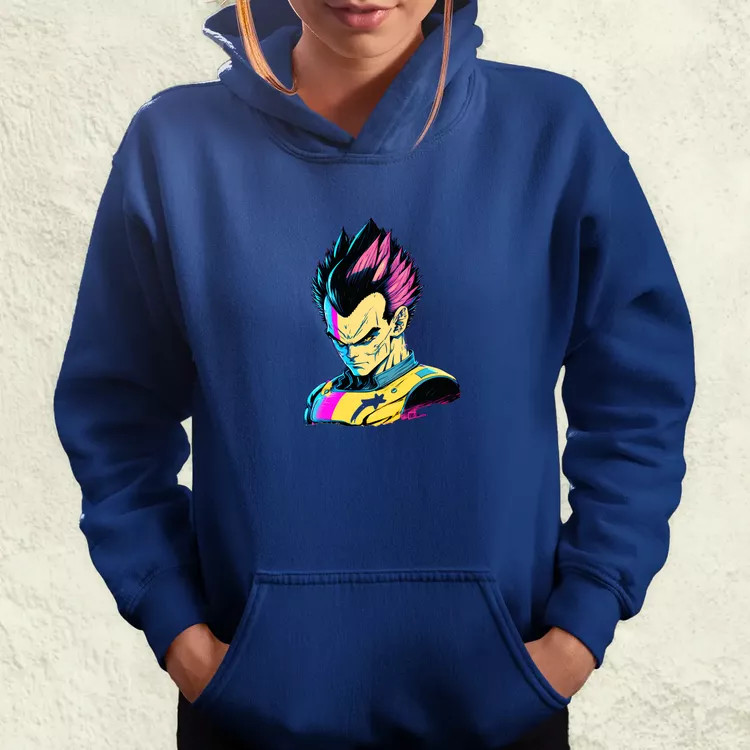 Retró hullám Vegita v2 női pulóver