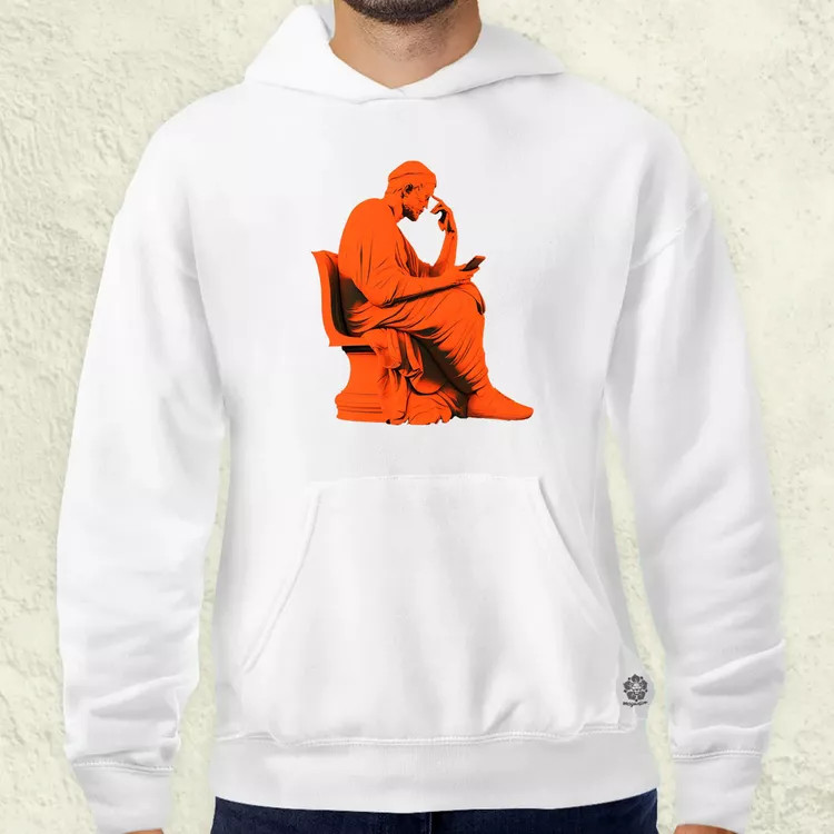 Retró influenszer v4 férfi pulóver