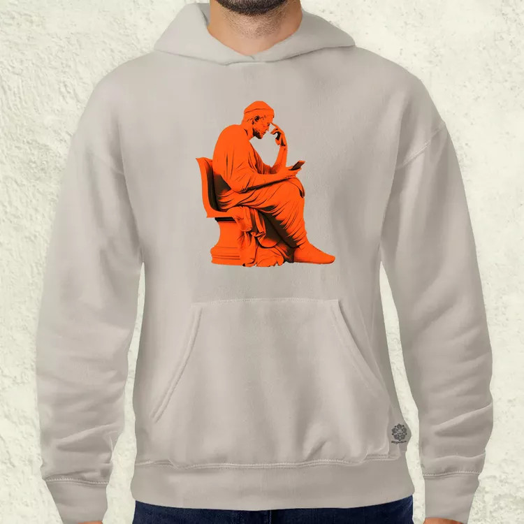 Retró influenszer v4 férfi pulóver