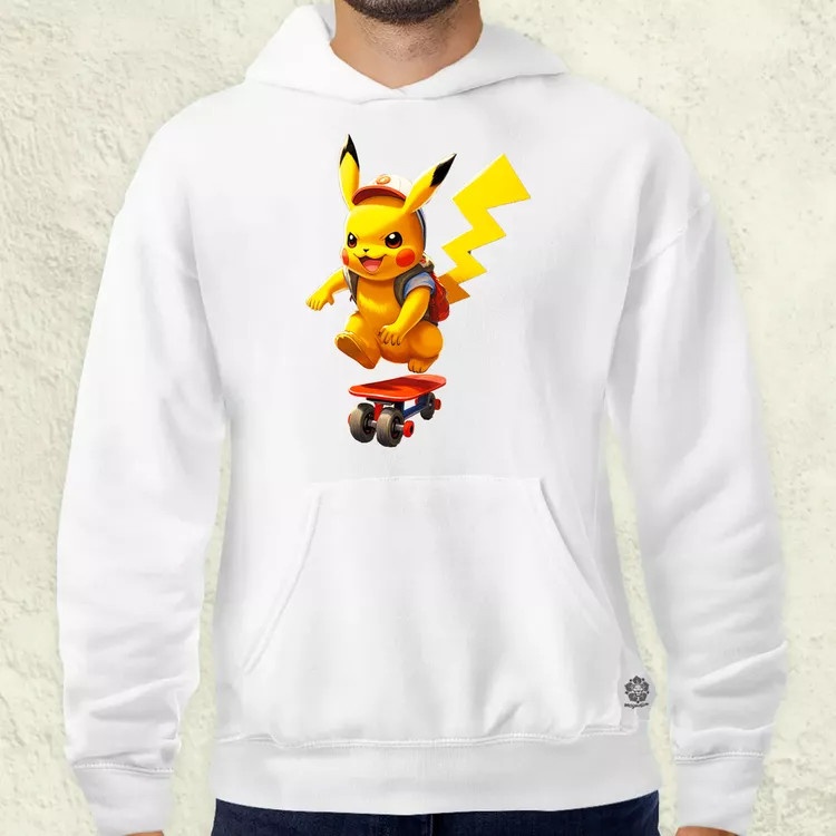 Retró Pokémon fanart v2 férfi pulóver