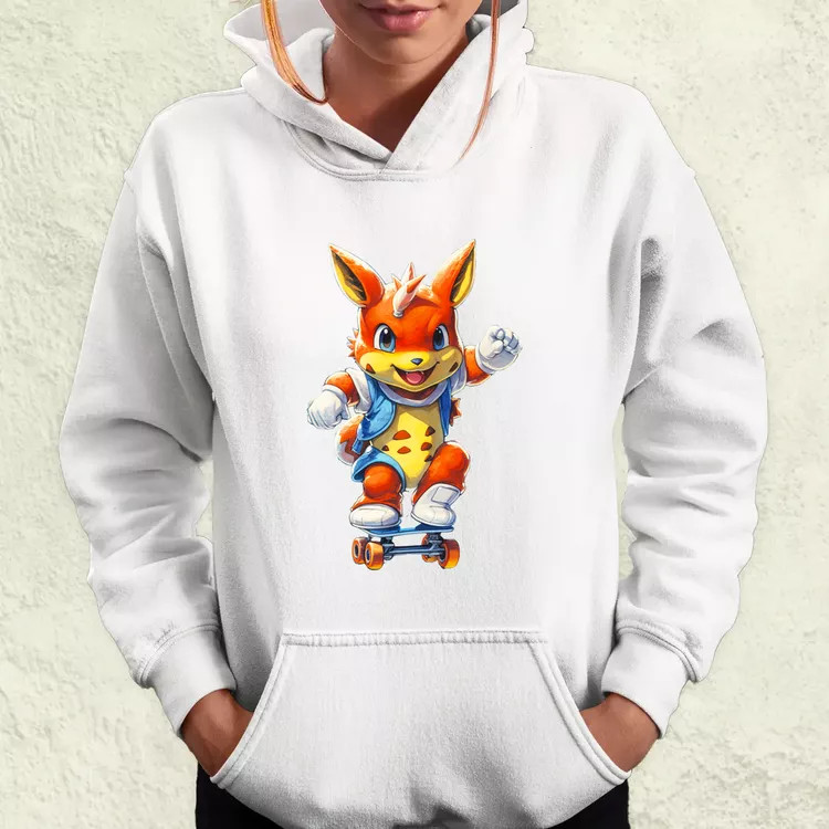 Retró Pokémon fanart v3 női pulóver