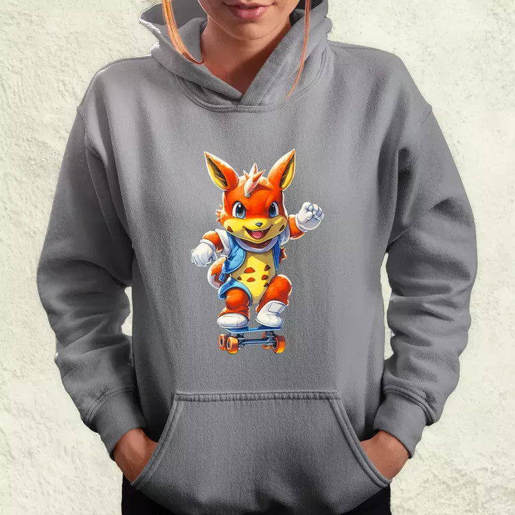 Retró Pokémon fanart v3 női pulóver