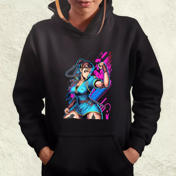 Street Fighter Chun-Li női pulóver