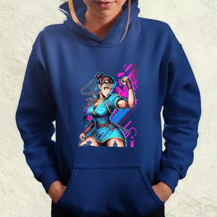 Street Fighter Chun-Li női pulóver