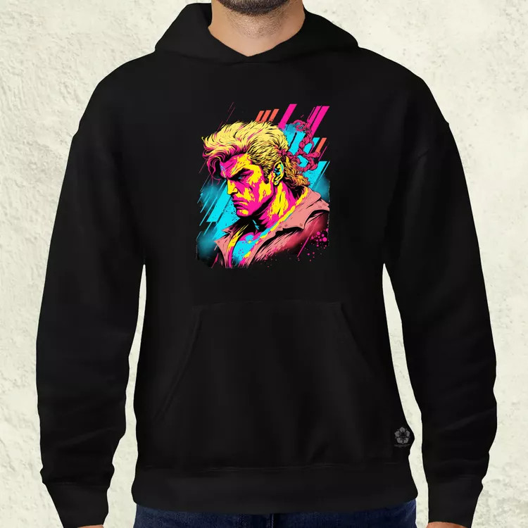 Street Fighter Ken Masters férfi pulóver