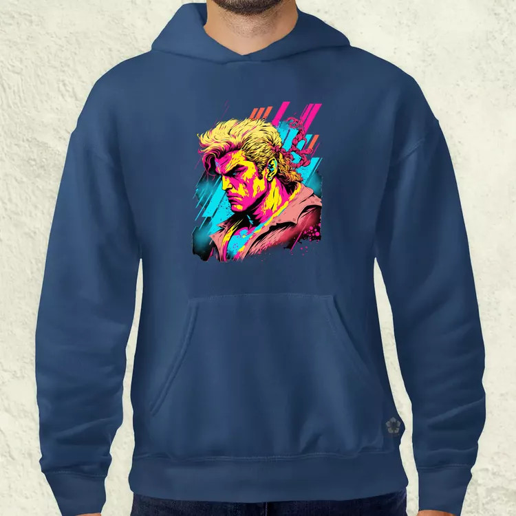 Street Fighter Ken Masters férfi pulóver