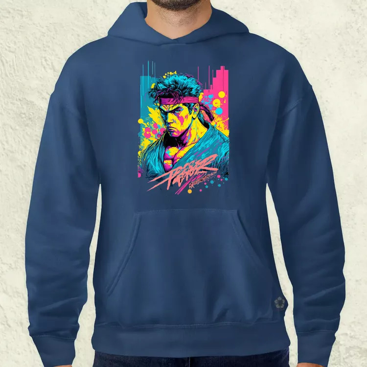 Street Fighter Ryu férfi pulóver