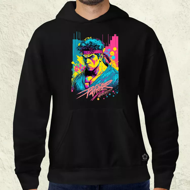 Street Fighter Ryu férfi pulóver