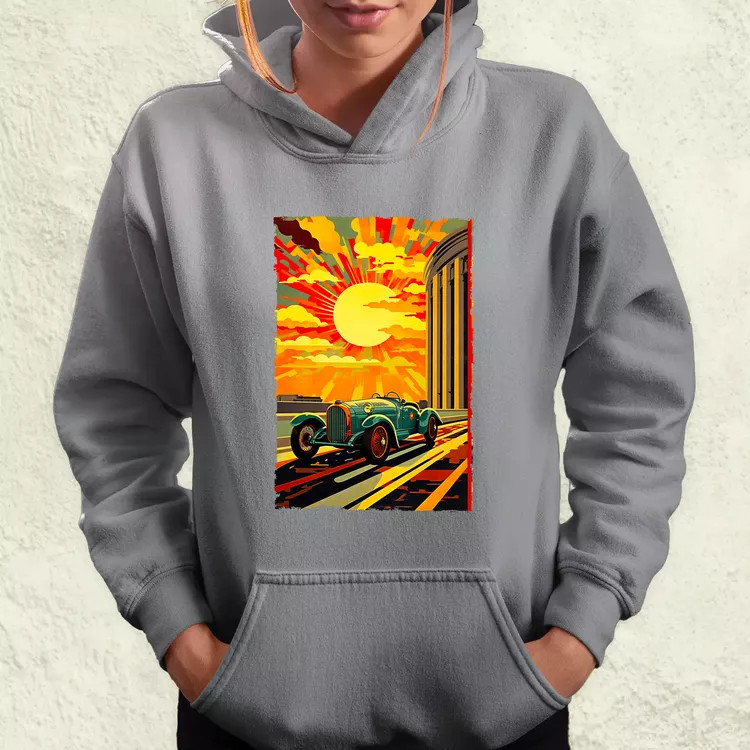 Vintage Grand Prix v2 női pulóver