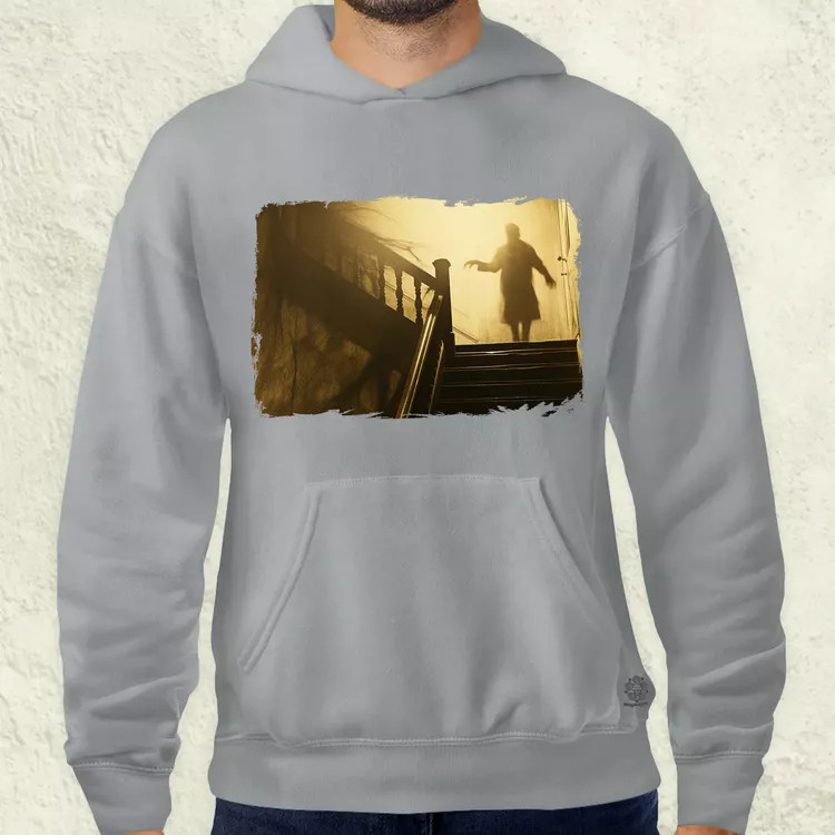 Vintage horror jelenet v2 férfi pulóver