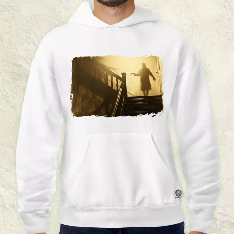 Vintage horror jelenet v2 férfi pulóver