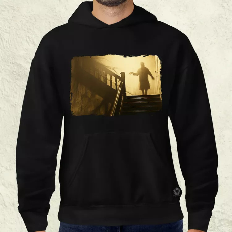 Vintage horror jelenet v2 férfi pulóver