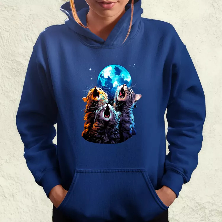 Neon nyávogás v5 női pulóver