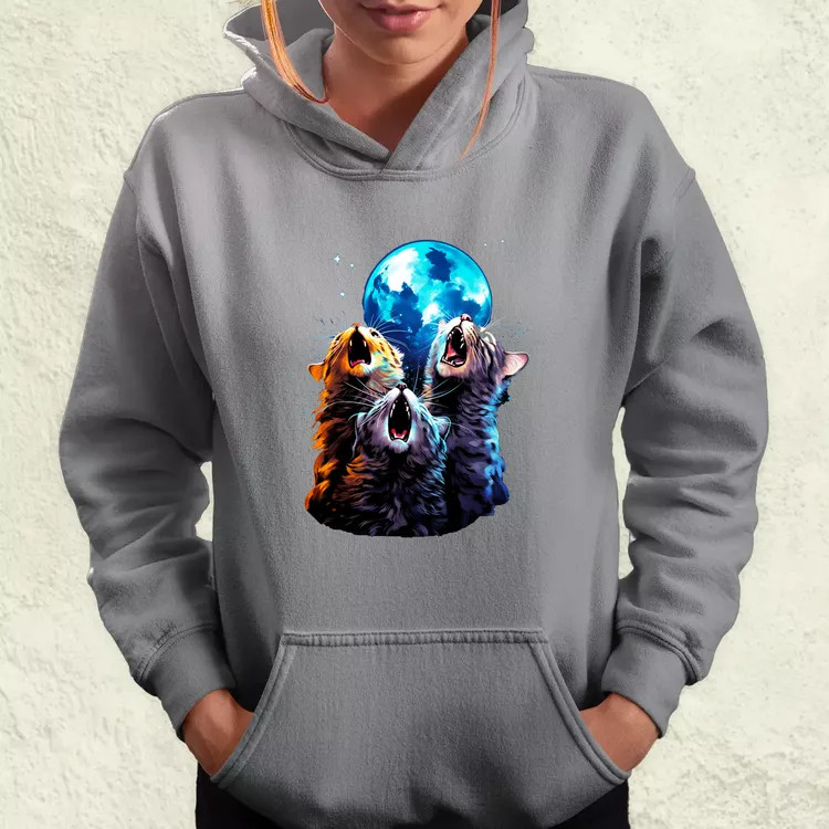 Neon nyávogás v5 női pulóver
