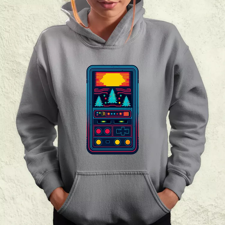 XMAS oldskul konzol v1 női pulóver
