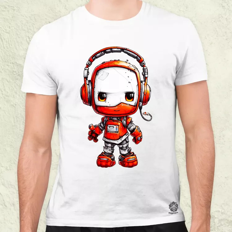 Baby robot v1 férfi póló