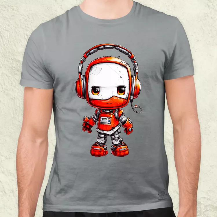 Baby robot v1 férfi póló