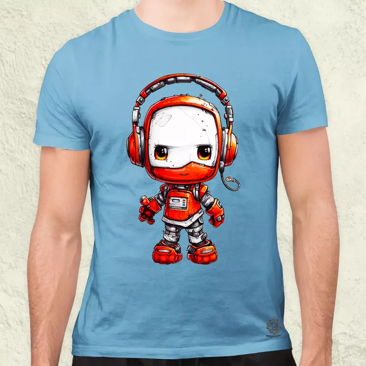 Baby robot v1 férfi póló