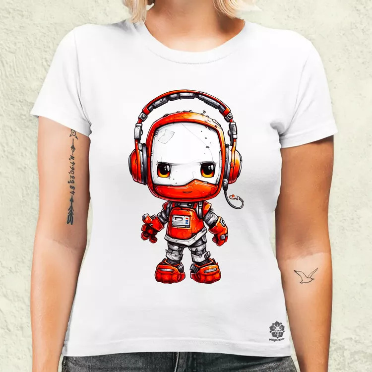 Baby robot v1 női póló
