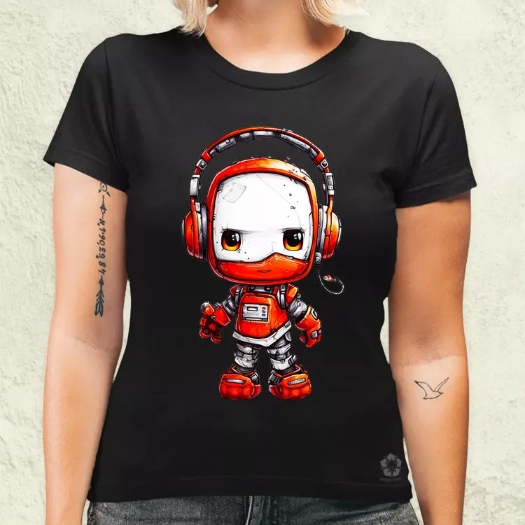 Baby robot v1 női póló