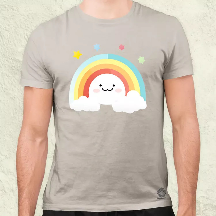 Cuki felhő v2 férfi póló