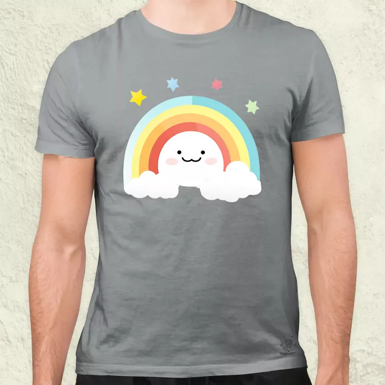 Cuki felhő v2 férfi póló