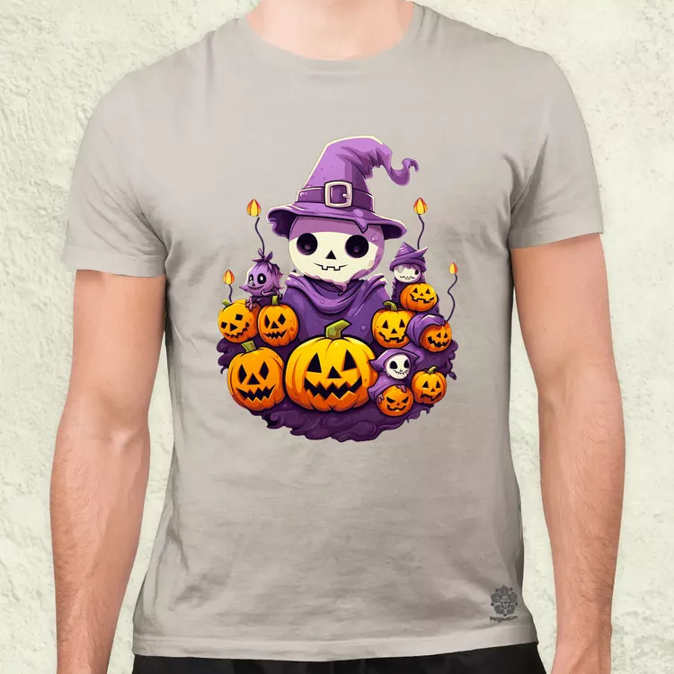 Cuki Halloween v1 férfi póló