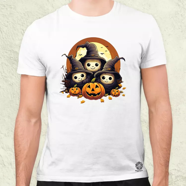 Cuki Halloween v3 férfi póló