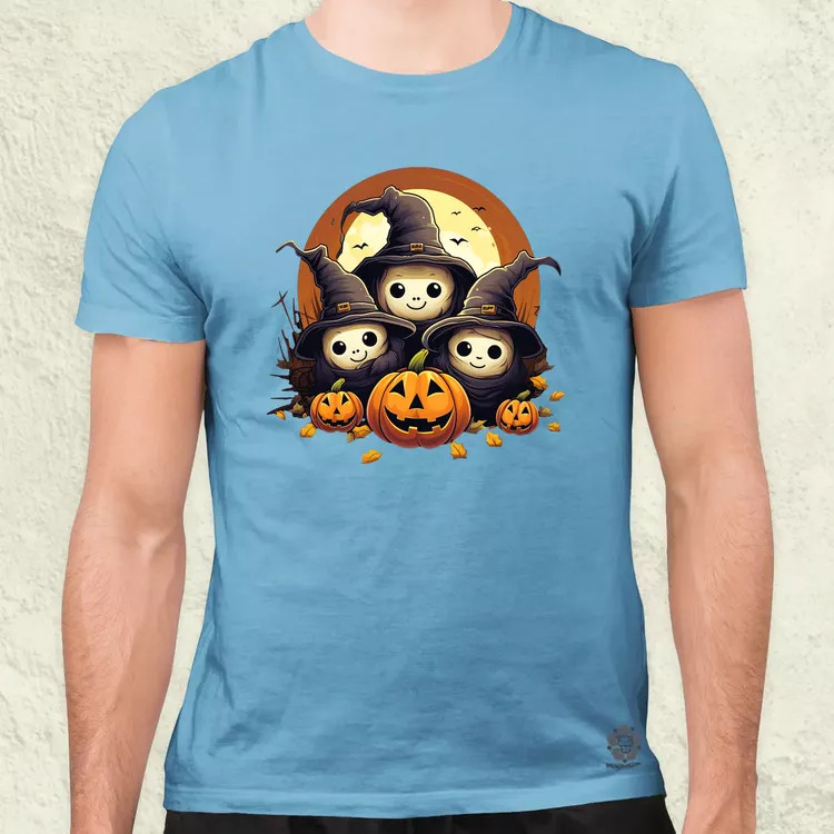 Cuki Halloween v3 férfi póló