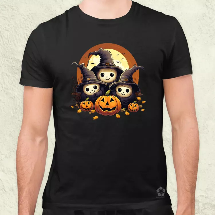 Cuki Halloween v3 férfi póló
