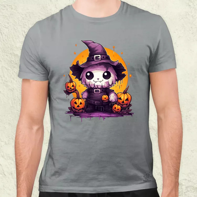 Cuki Halloween v4 férfi póló