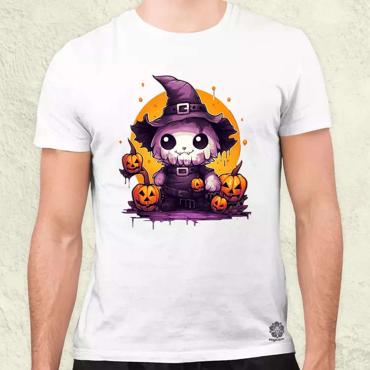 Cuki Halloween v4 férfi póló