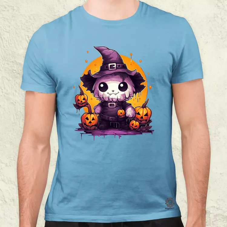 Cuki Halloween v4 férfi póló