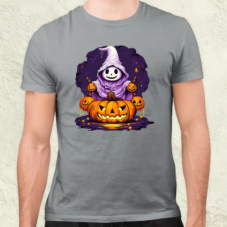 Cuki Halloween v6 férfi póló