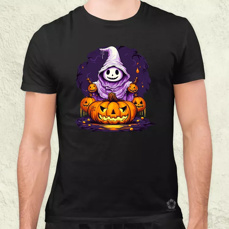 Cuki Halloween v6 férfi póló