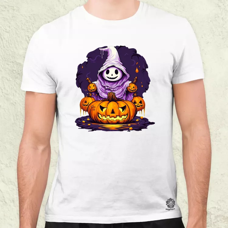 Cuki Halloween v6 férfi póló